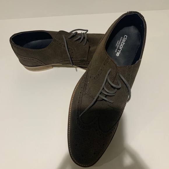 CLAIBORNE CHARCOAL COLOR SUEDE main image 6